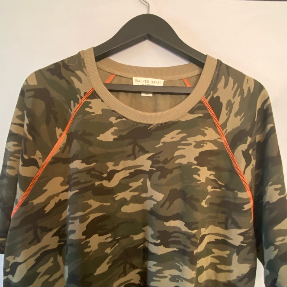 NWT Walker Hayes, short sleeve camouflage shirt, size XL